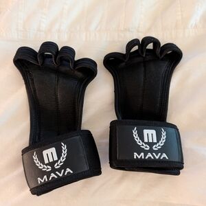 Mava Leather Ventilated Weightlifting Grip Gloves